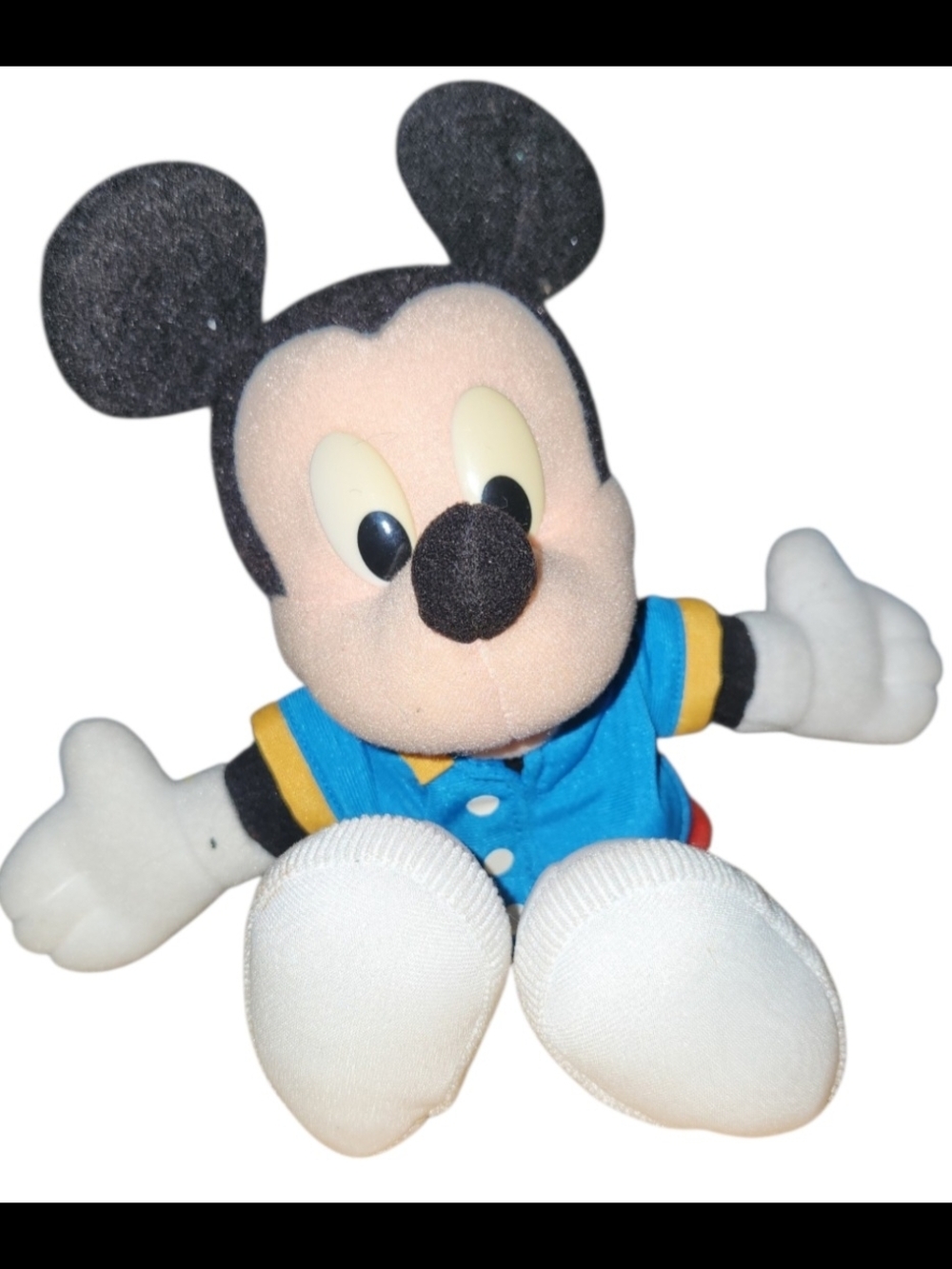 Vintage Rare 10" Mattel ArcoToys Talking Mickey Mouse Plush